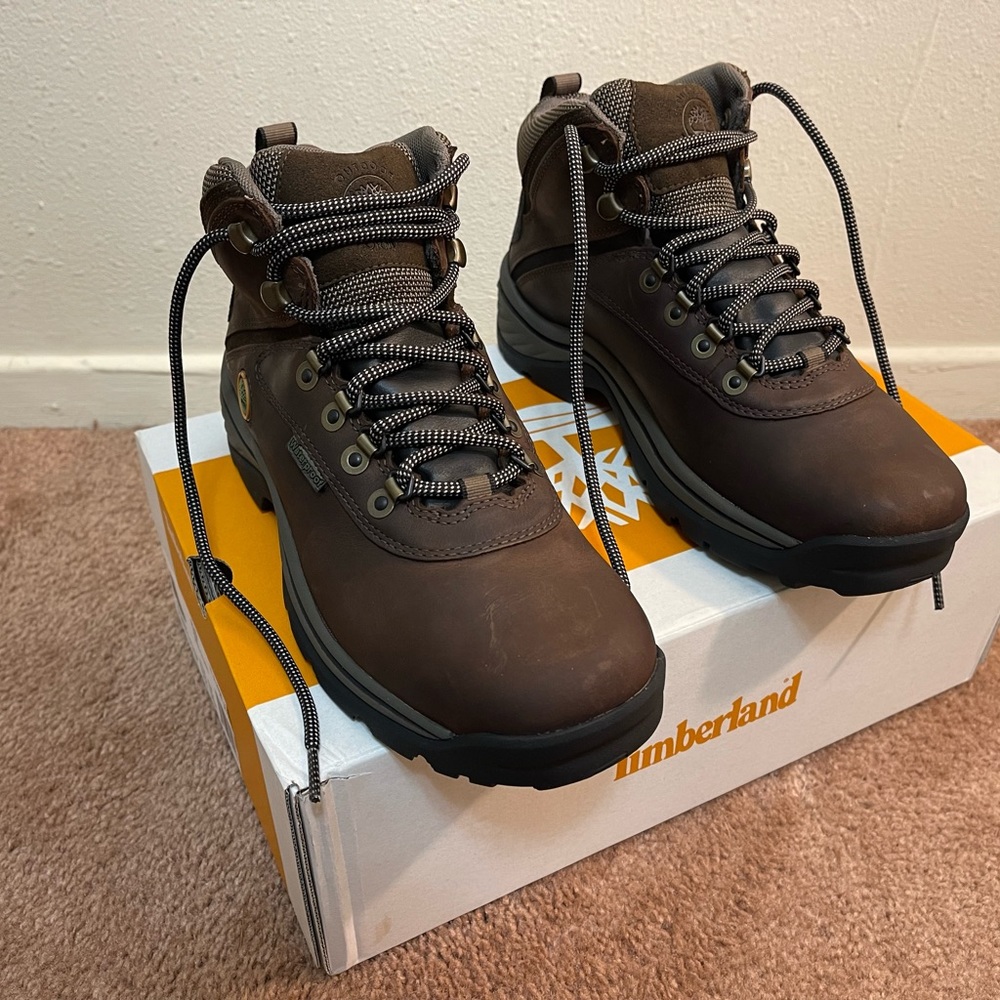 Timberland White Ledge Waterproof Mid Hiker Dark Brown Women’s Boot